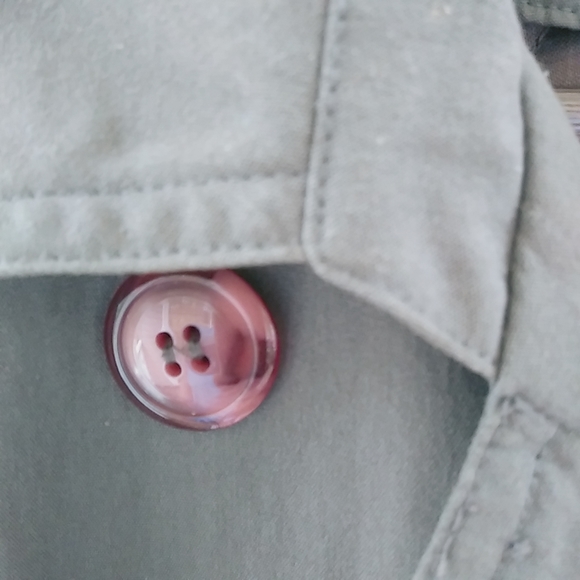 New York Harbor 12 Gray Trench Coat - Picture 9 of 11